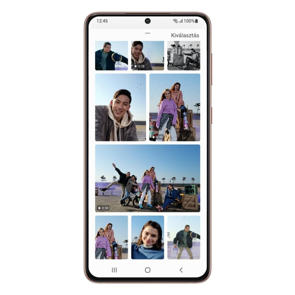 Notebook GSM - Samsung Galaxy S21 5G Mobiltelefon, Kártyafüggetlen, Dual Sim