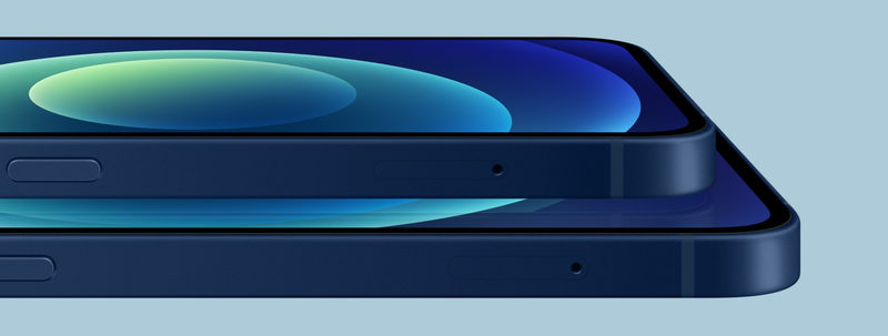 Notebook GSM - Apple iPhone 12 Mobiltelefon, Kártyafüggetlen, 128GB, Kék